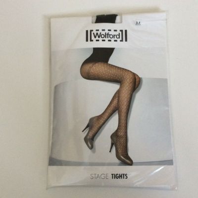 Wolford Stage Tights Black Size Medium NEW